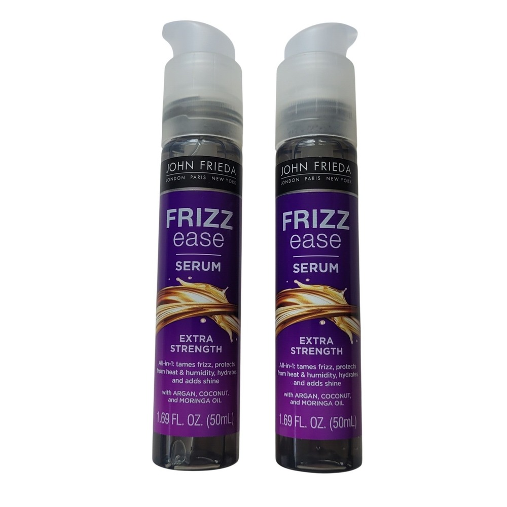 John Frieda Frizz Ease Extra Strength Serum 1.69oz Lot of 2